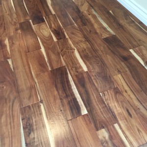 Wood floors with character
